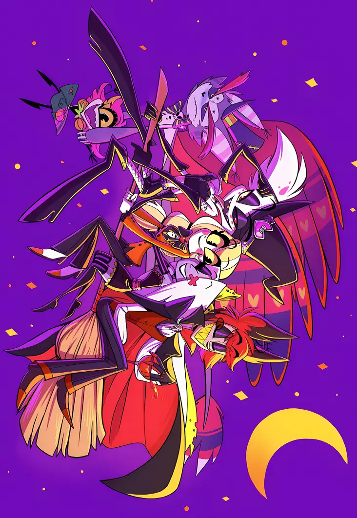 hazbin hotel Halloween 002